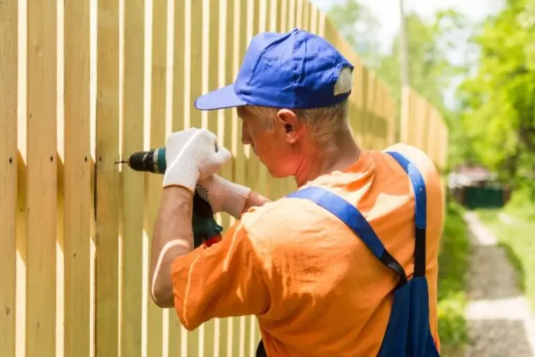 Attach Rails, Panels, and Pickets
