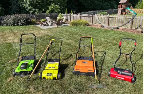 Lawn Dethatchers Types 
