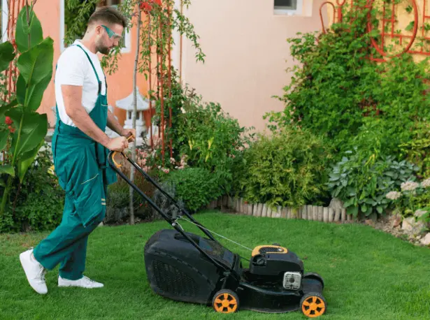 Mowing Wet Grass