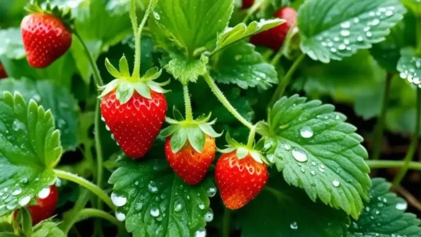 Practices for Strawberries Watering