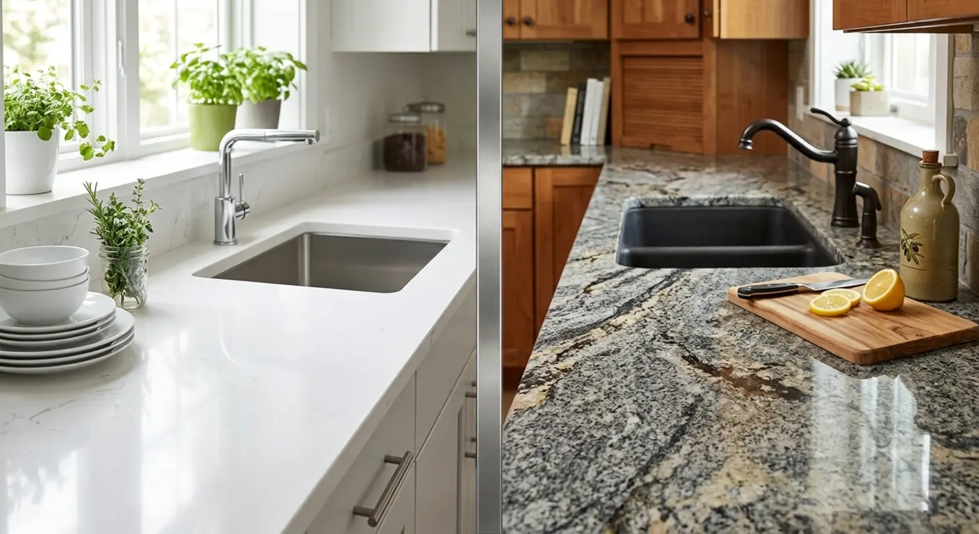 Quartz vs Granite
