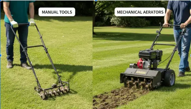 Right Tools and Equipment for Aeration