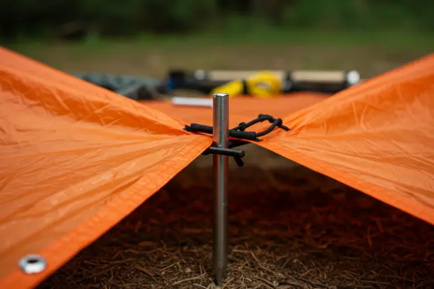 Securing Tarps and Temporary Shelters