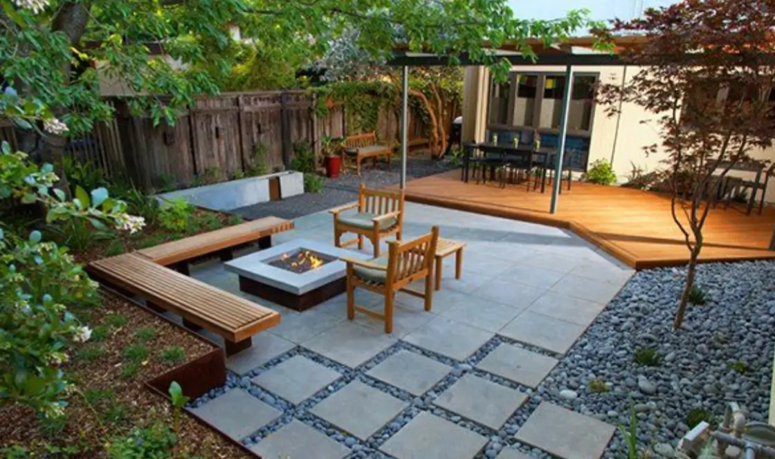 Modern Gravel Patio Design Ideas & Inspirations