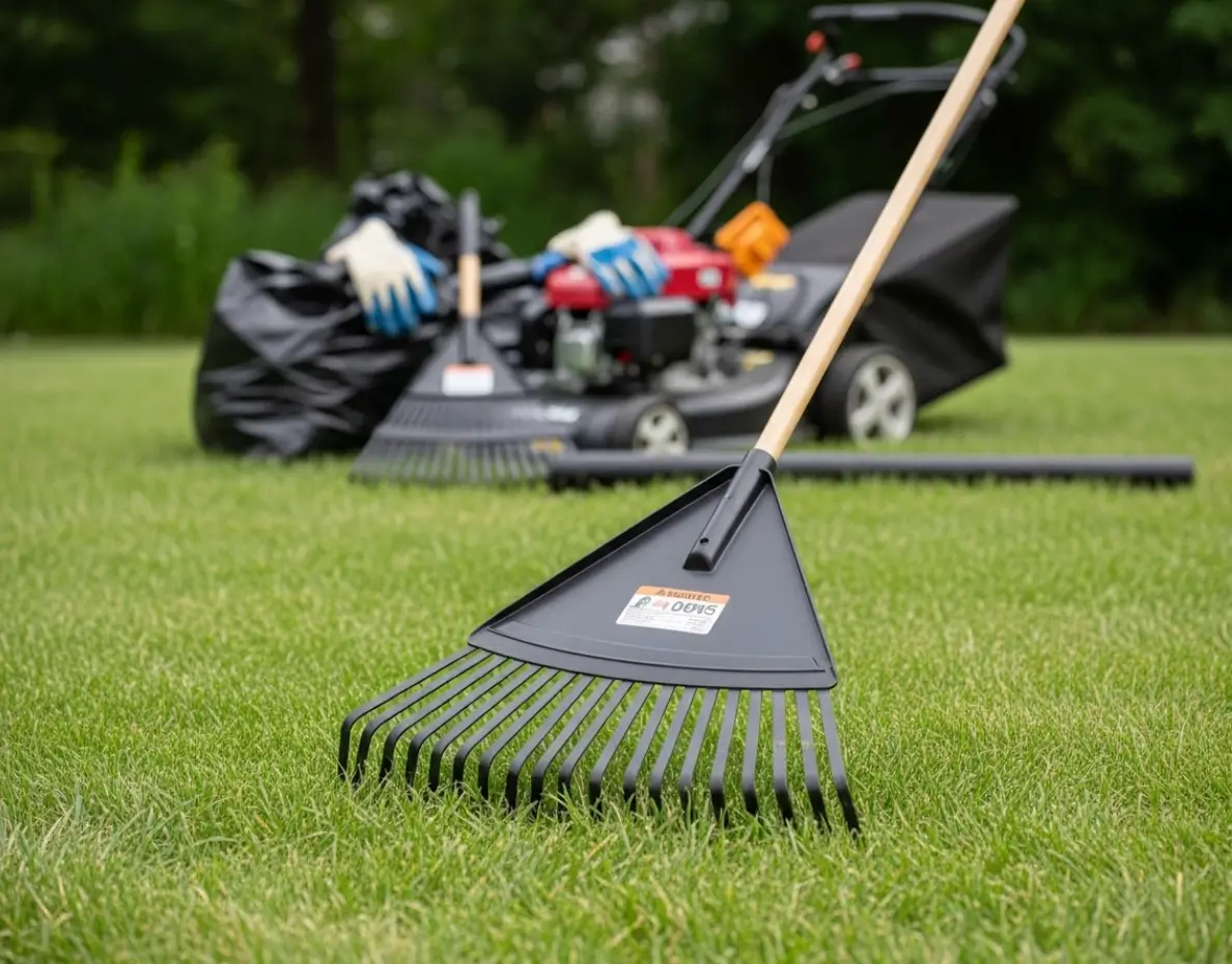 How to Use a Dethatching Rake