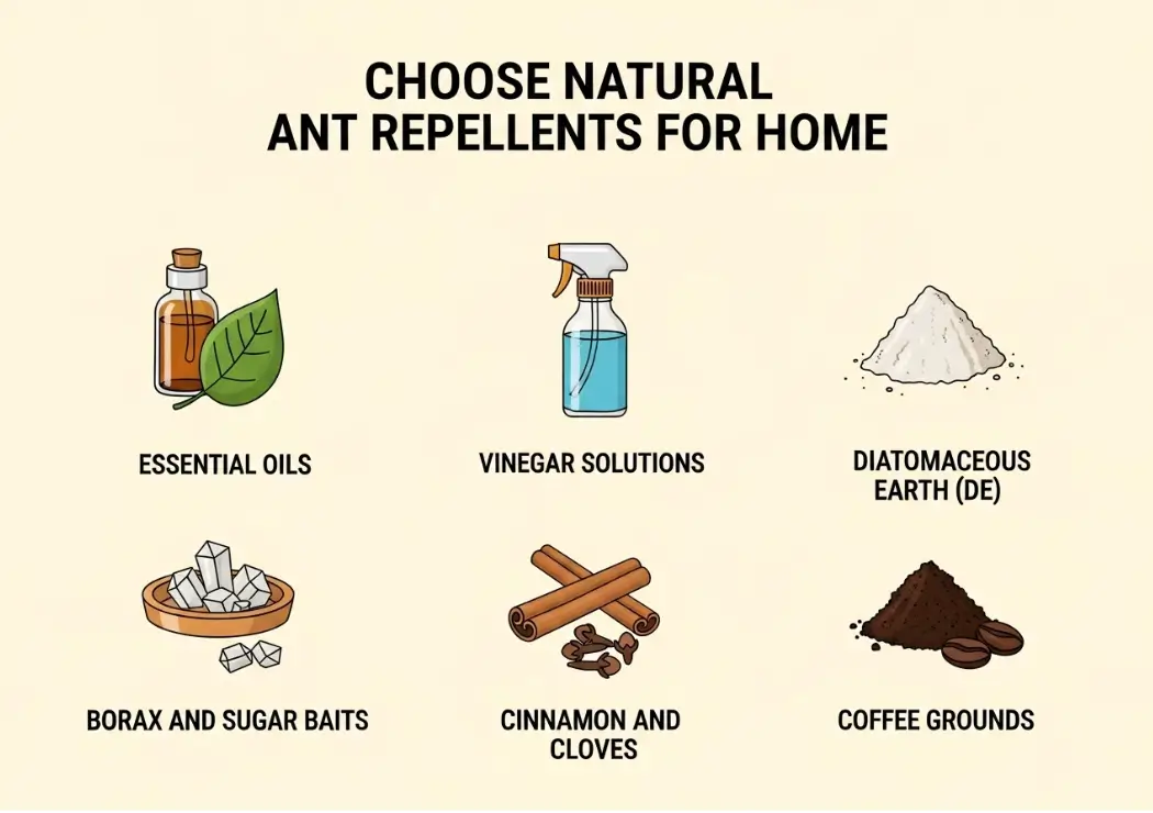 Choose Natural Ant Repellents for Home