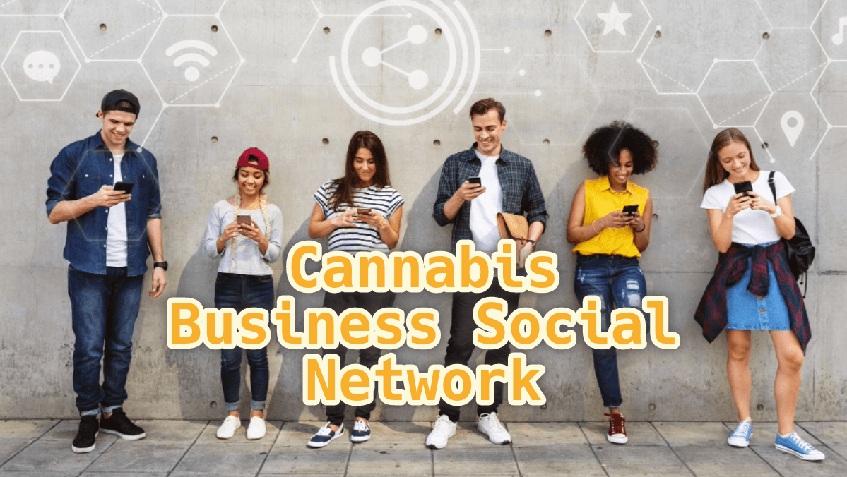 cannabis business social network