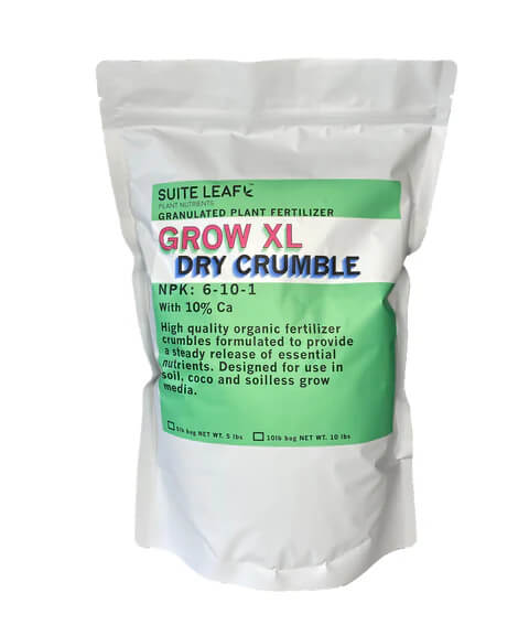 Grow XL Organic Dry Fertilizer NPK 6-10-1