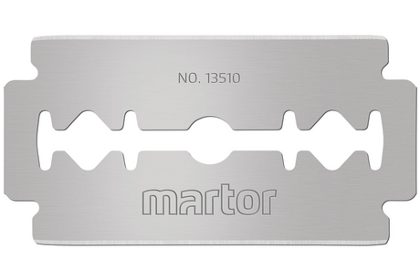 Industrial Blade - stainless - Gillette Dlotted (500 per box)