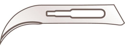 Scalpel Blade No.12 (100 Per Box)