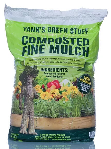 Fine Composted Mulch - Tanks Green Stuff