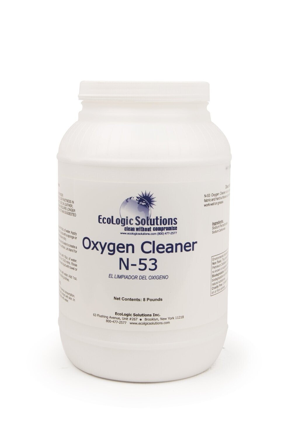Powdered Oxygen Cleaner