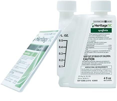 Syngenta Heritage SC 4oz (12/Cs) HAZ VIA AIR ( azoxystrobin )