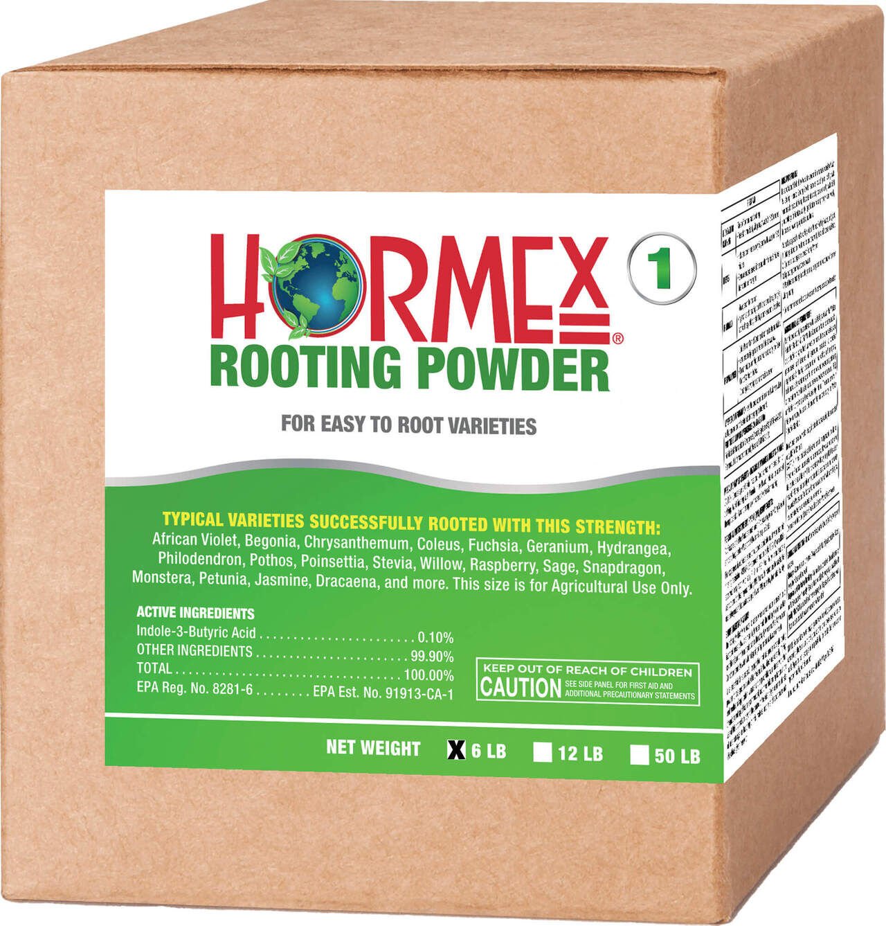 Hormex #1 Rooting Powder 6Lb (Direct)