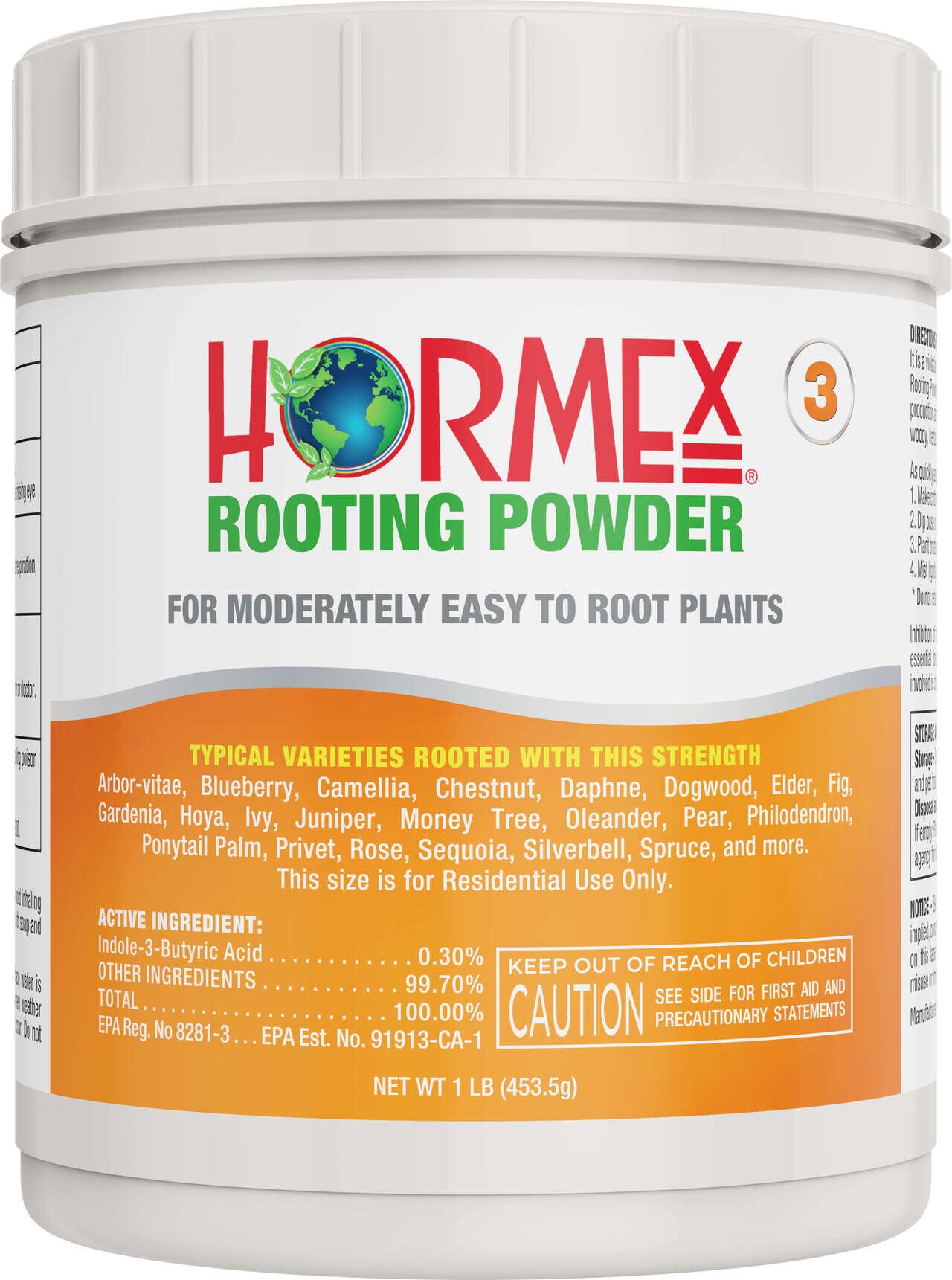 Hormex Rooting Powder No. 3, 1 lb