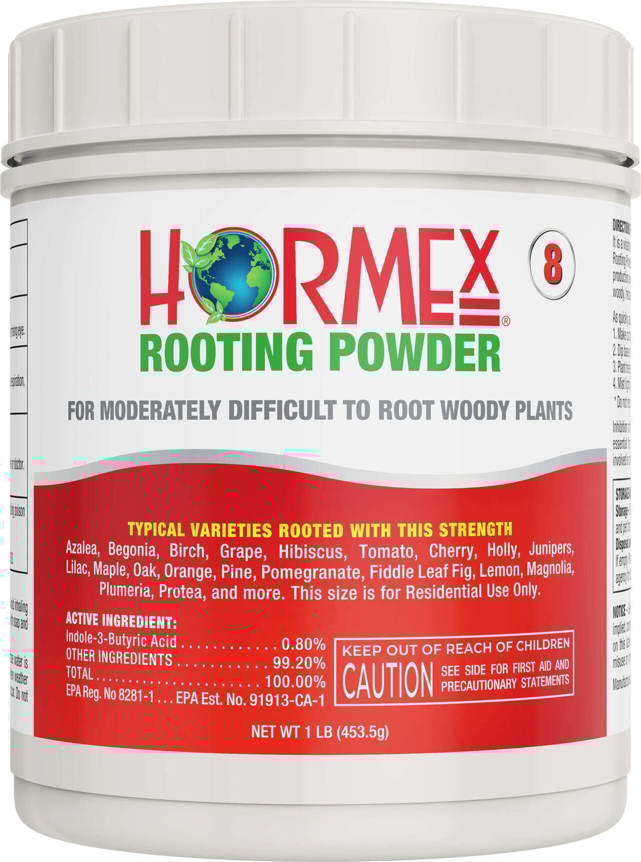 Hormex #8 Rooting Powder 1Lb (12/Cs) (Direct)