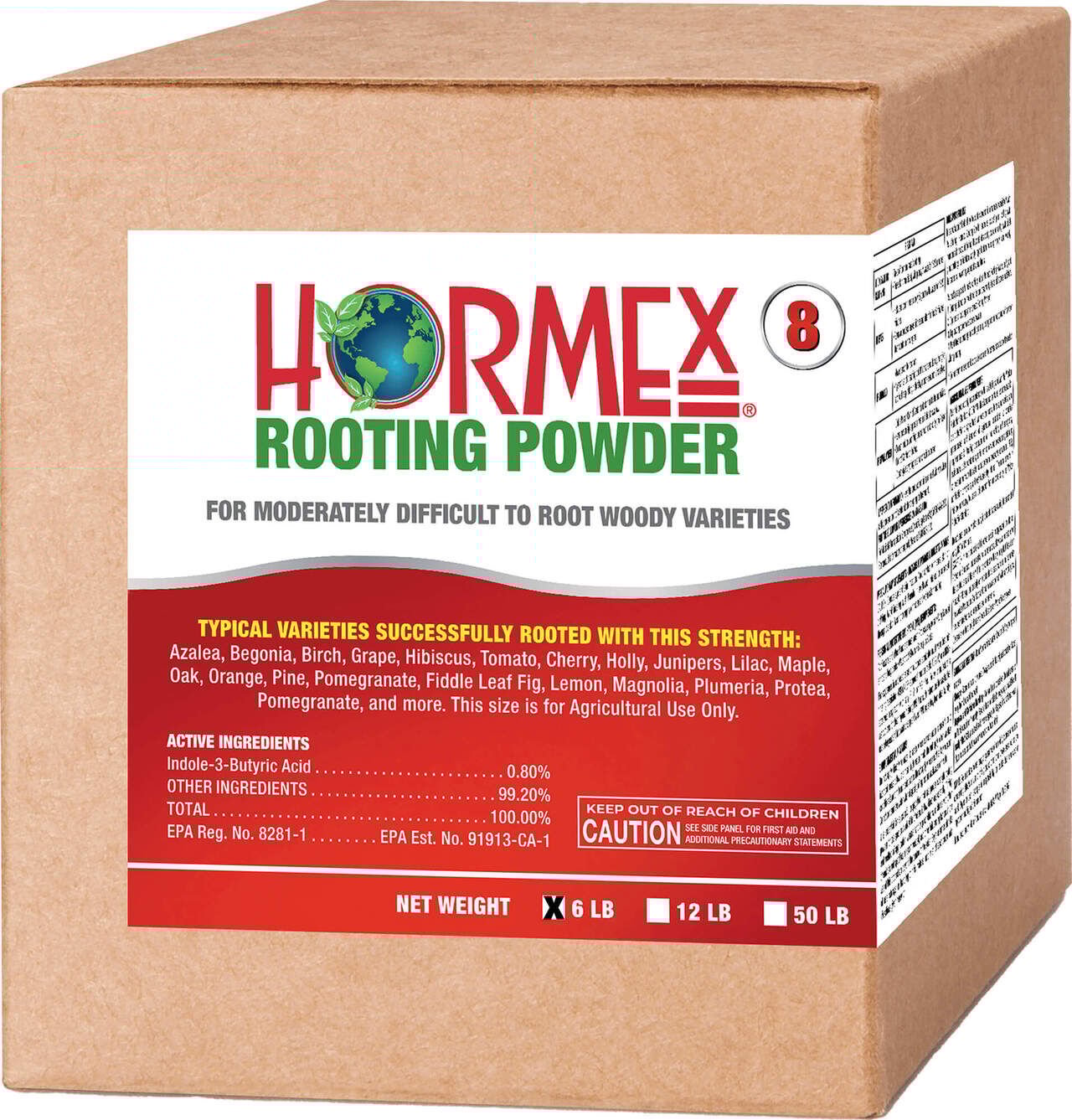 Hormex #8 Rooting Powder 6Lb (Direct)