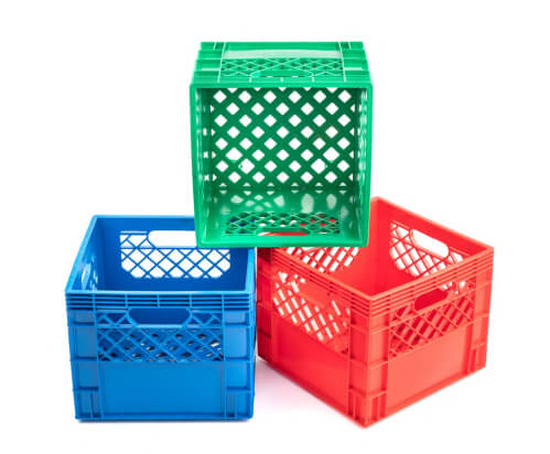 Milk Crates - Divided / Non-divided
