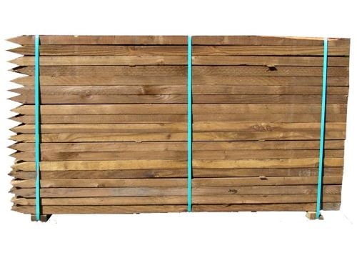 Wood Grape Stake - 2'' By 2'' By 7'' - Pressure Treated