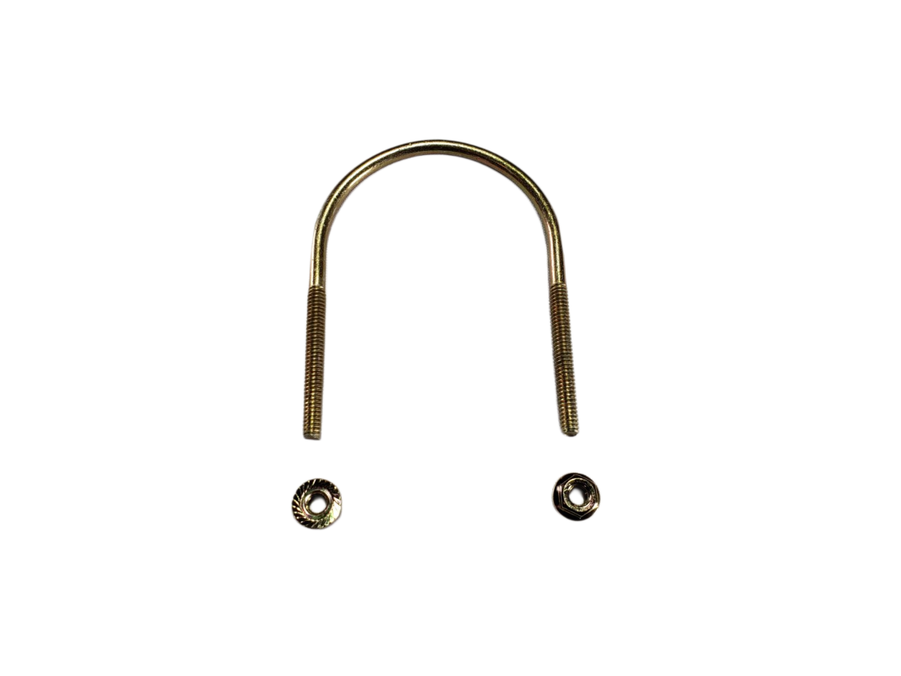 U-Bolt - For 2-7/8'' Pipe/3'' Wood Post - 1/4'' Dia - 250/Box