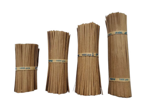 Tiefix Twist Tie - 10 Cm - 4'' - 1000 Per Bundle - 100,000 Per Case