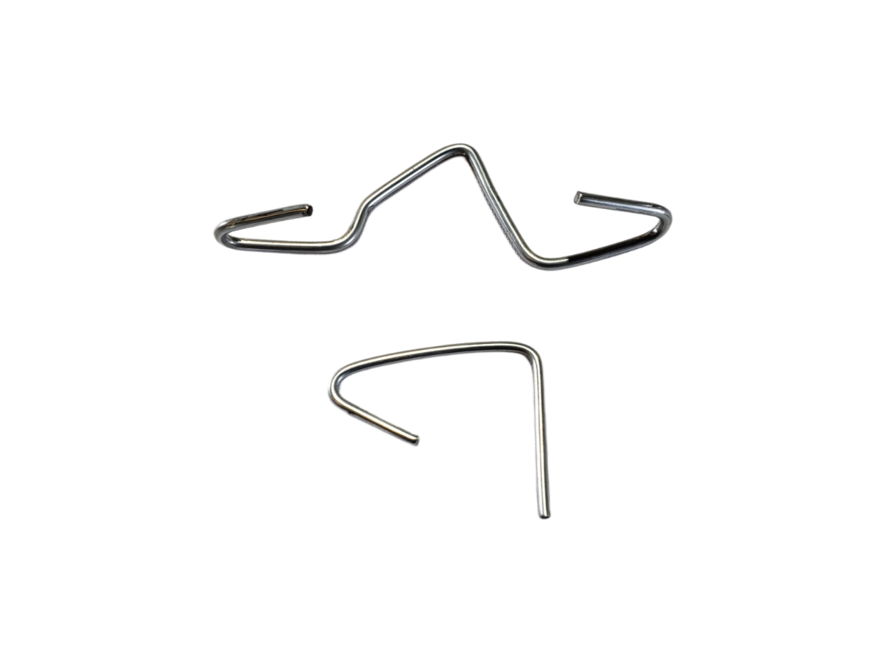 2 Piece Wire Crossarm Clip For T-Post - 4'' 100/Bag