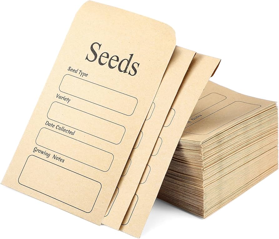 3.6x5.6" Seed Envelopes #8 500/CS