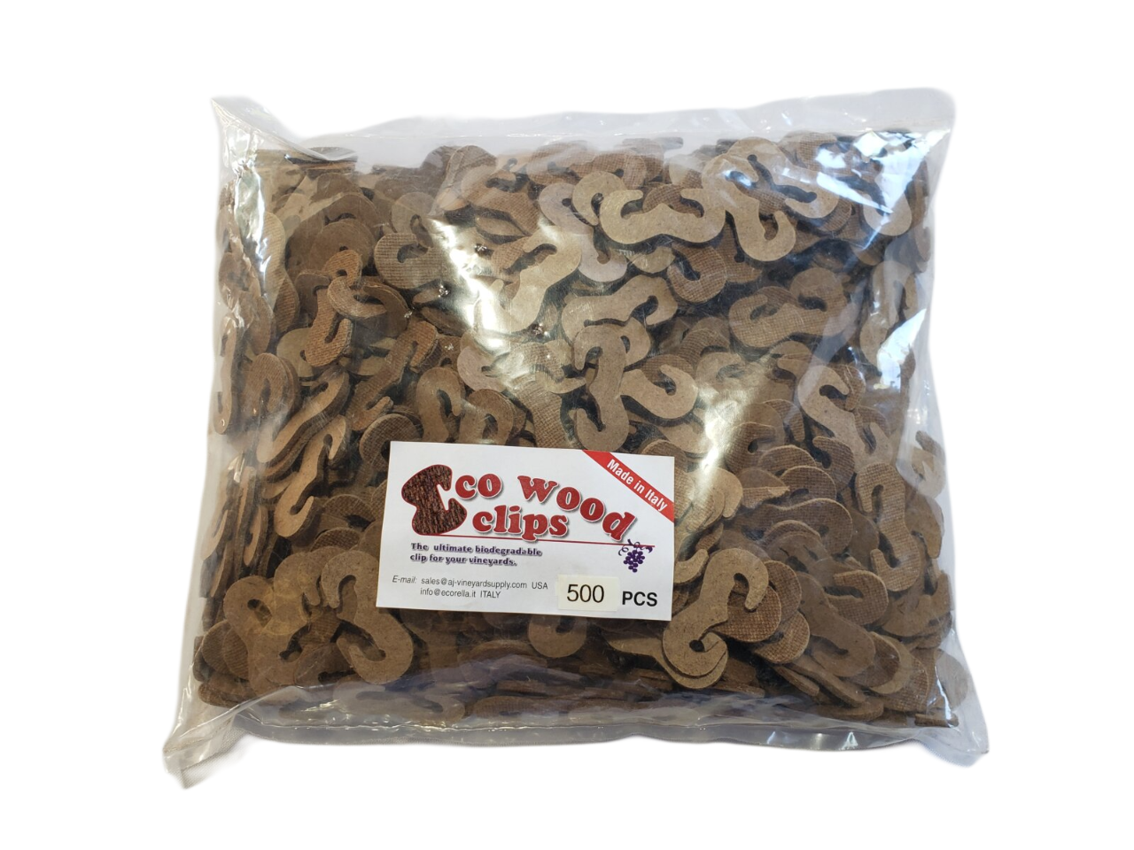 Eco Wood C-Clip - Large 500/Bag
