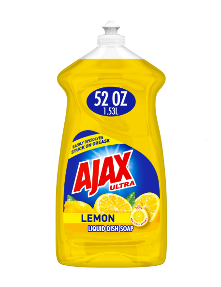 Ajax 52oz Liquid Dish Soap Lemon