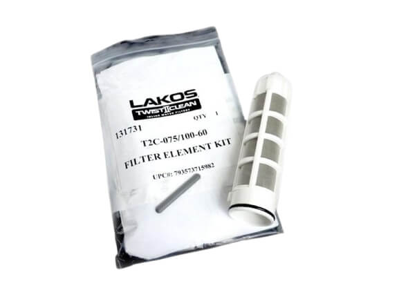 Filter Element Kit - White (60#/250 Micron) T2C-075/100-60