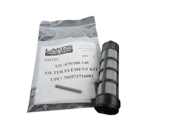Filter Element Kit - Black (140#/105 Micron) T2C-075/100-140