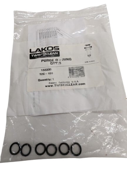 Purge O-Ring (Viton) (6-Pak) - T2C-150