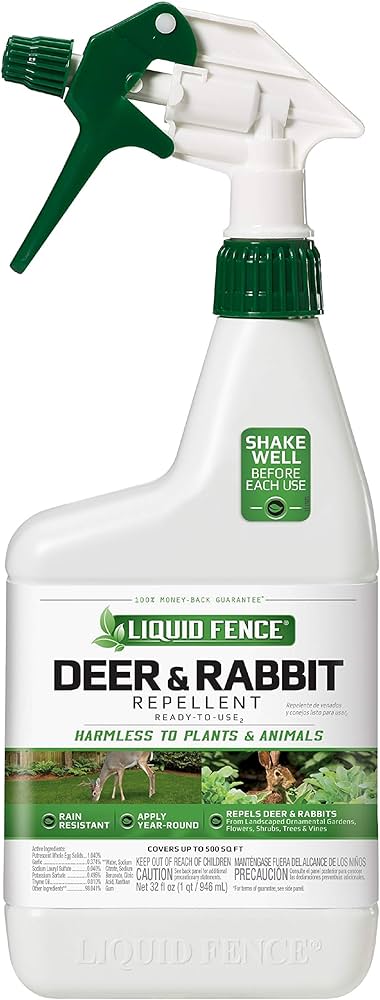 Liquid Fence 32oz Deer & Rabbit Repellent RTU