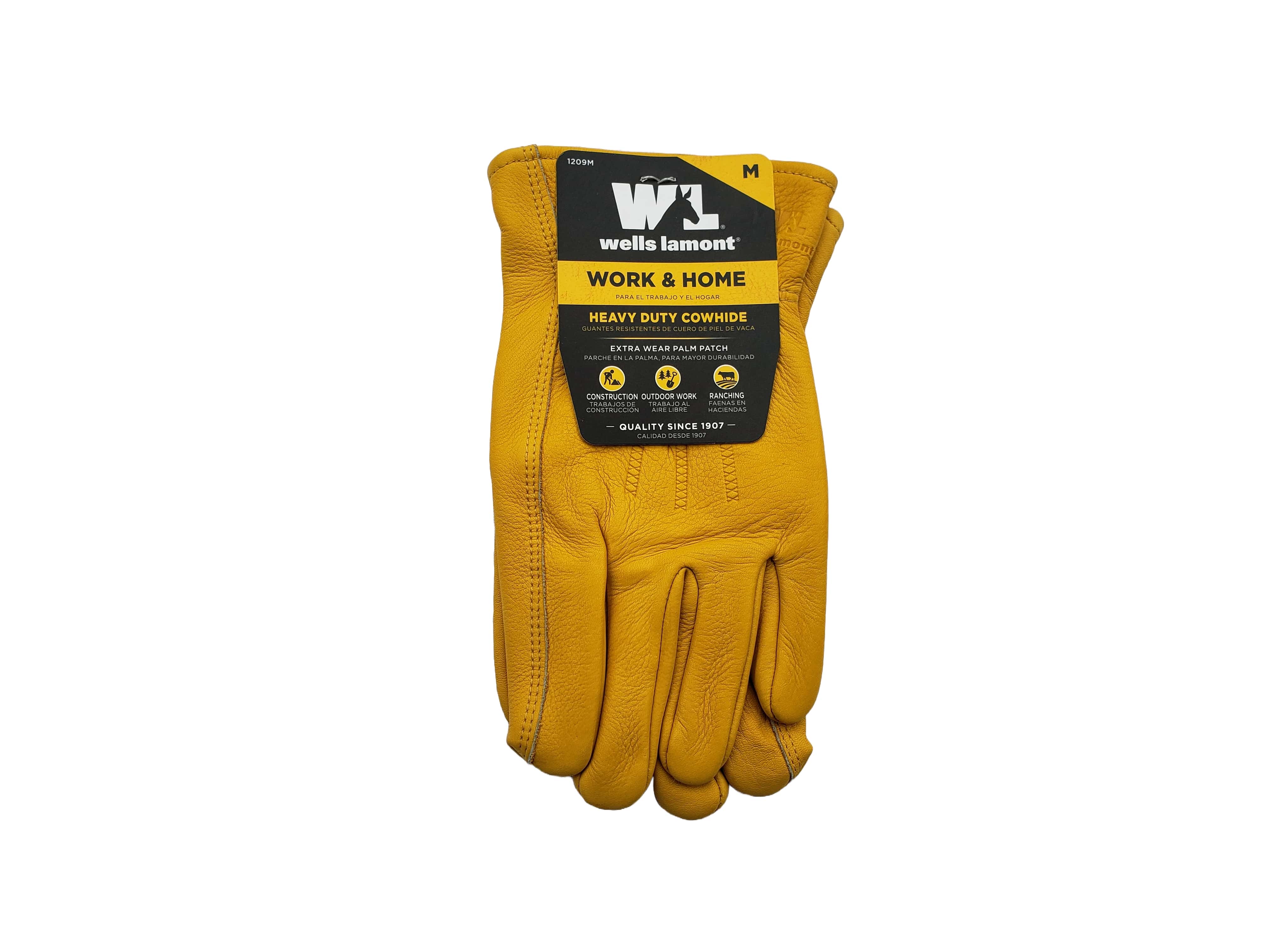 Leather Gloves - Medium