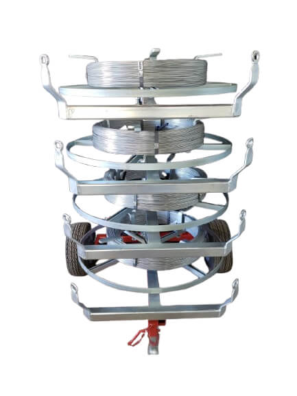 Wire Dispenser With 4 In 1 Spool Assembly