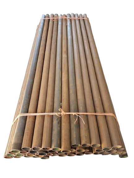 Round Steel End Post - 2-7/8'' By 8' No Spade