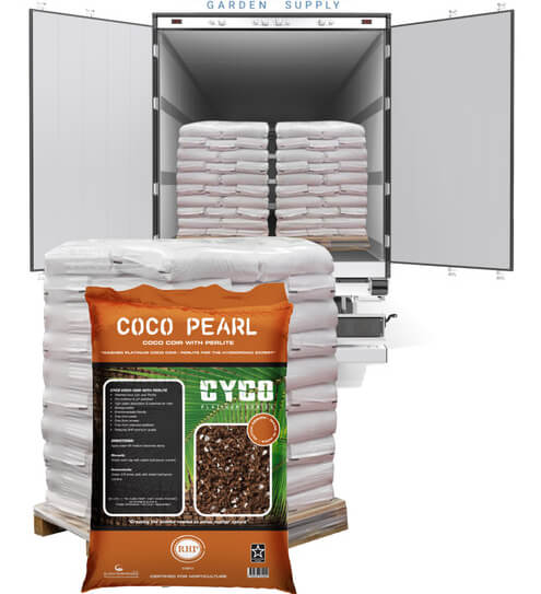 Cyco Coco Pearl RHP Certified Soilless Mix-50 Liter (Truckload-Half Truckload-Pallet)