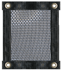 80% Shadecloth - Woven 15' Wide Black