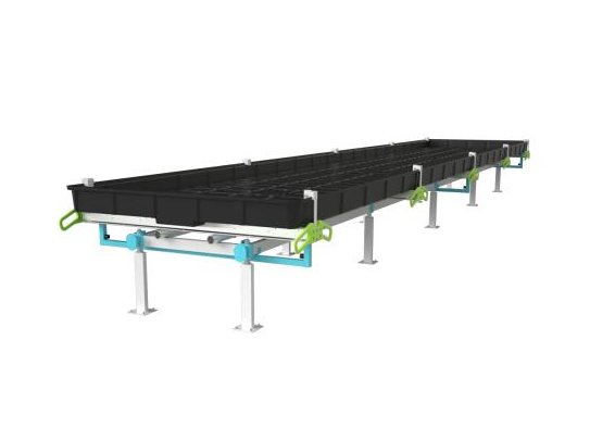 BOTANICARE SLIDE BENCH: 4FT WIDE x 10.5FT LONG x 30IN HIGH