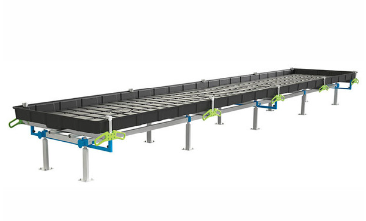 BOTANICARE SLIDE BENCH: 4FT WIDE x 12.5FT LONG x 20IN HIGH