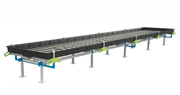 BOTANICARE SLIDE BENCH: 4FT WIDE x 13.5FT LONG x 30IN HIGH