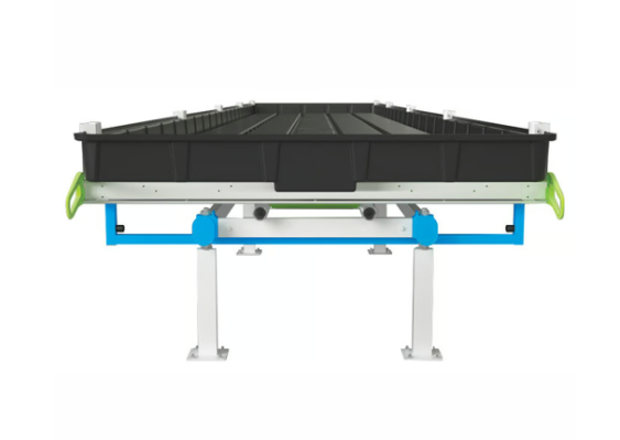 BOTANICARE SLIDE BENCH: 4FT WIDE x 13.5FT LONG x 20IN HIGH, TRILOCK