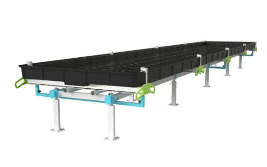 BOTANICARE SLIDE BENCH: 4FT WIDE x 23.5FT LONG x 30IN HIGH