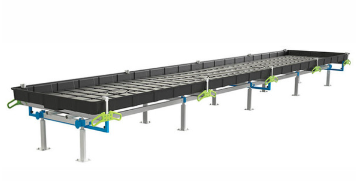 BOTANICARE SLIDE BENCH: 4FT WIDE x 24.5FT LONG x 30IN HIGH