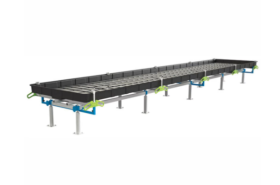 BOTANICARE SLIDE BENCH: 4FT WIDE x 28.5FT LONG x 12IN HIGH
