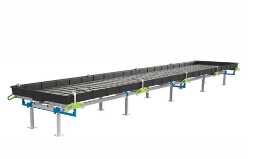 BOTANICARE SLIDE BENCH: 4FT WIDE x 33.5FT LONG x 20IN HIGH