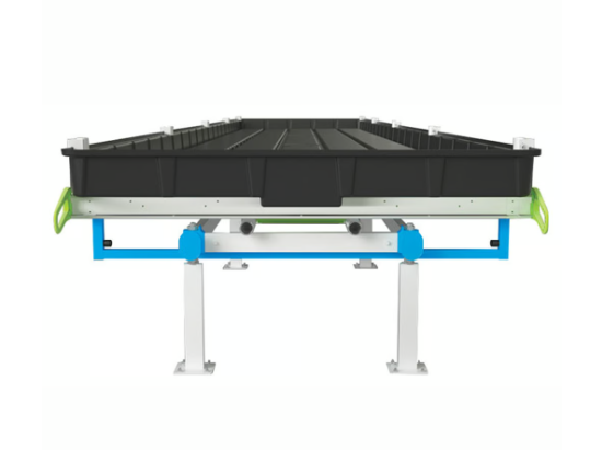 BOTANICARE SLIDE BENCH: 4FT WIDE x 33.5FT LONG x 30IN HIGH, TRILOCK