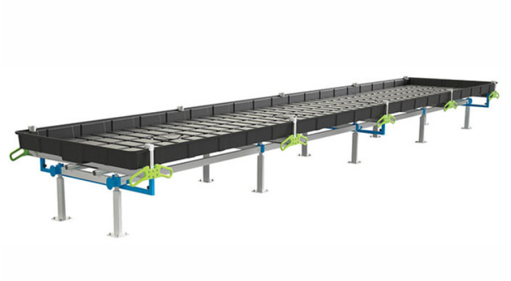 BOTANICARE SLIDE BENCH: 4FT WIDE x 19.5FT LONG x 20IN HIGH