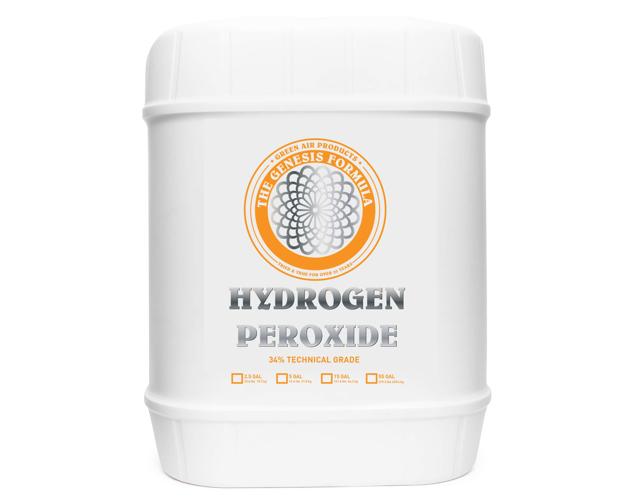 Hydrogen Peroxide 34% - Nutes Nutrients
