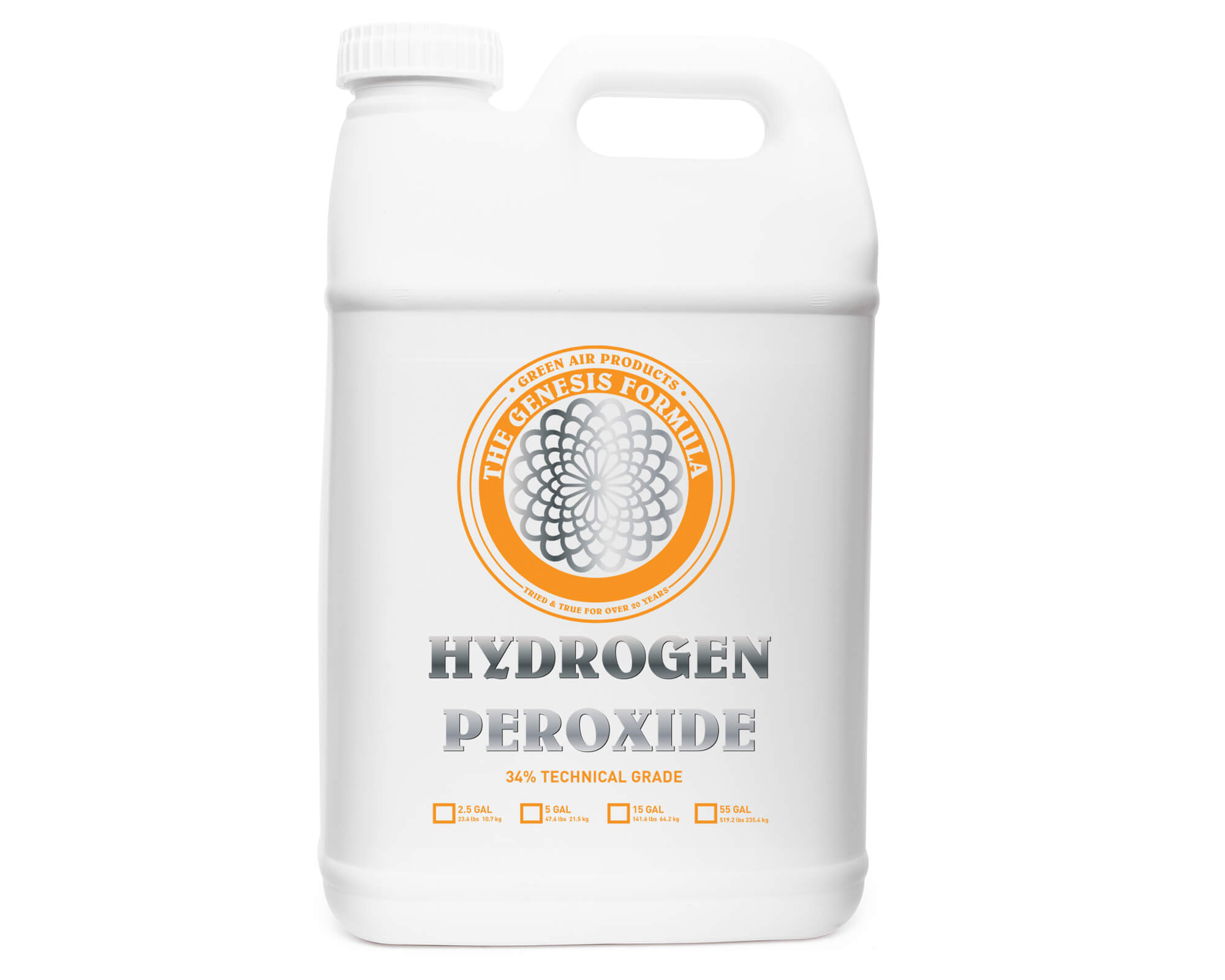 Hydrogen Peroxide 34% - Nutes Nutrients